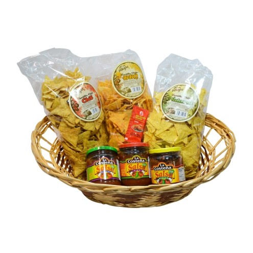Tortilla Chips + Dips Set klein