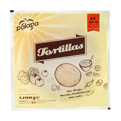 Palapa - Tortilla frisch 25 cm - 18 St - 1100 g