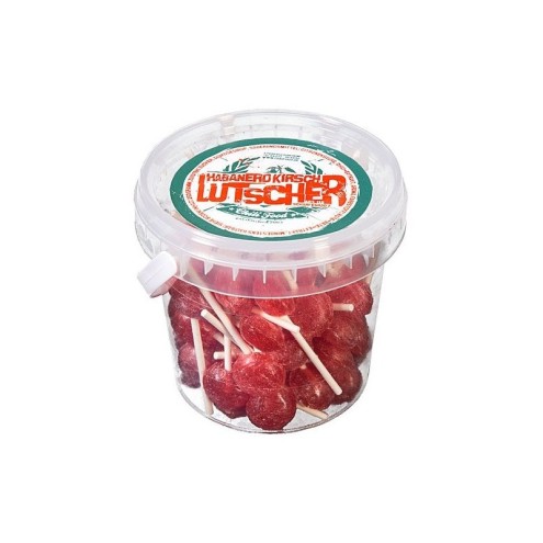 Habanero Kirsch Lutscher - (schärfe 7 von 10 ) - 250g