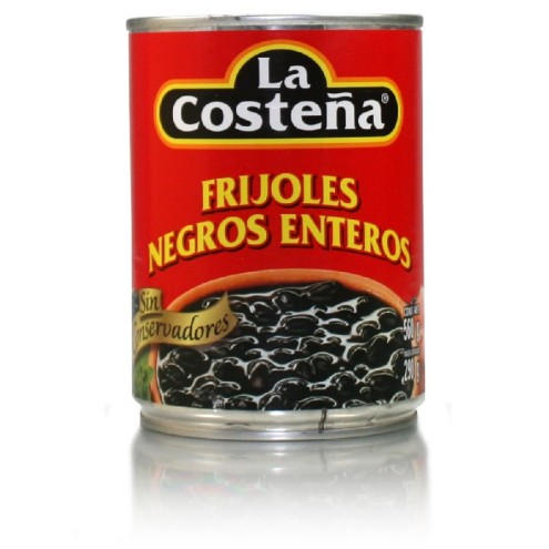 La Costena - Schwarze Bohnen ganz - 560g
